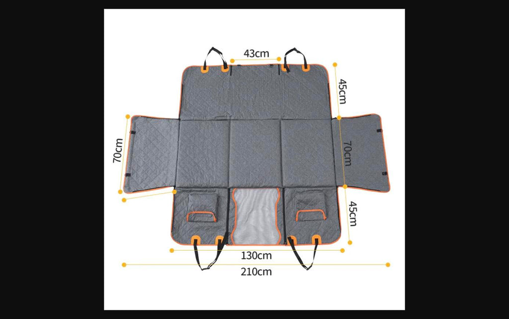 Dog Car Seat Protector with Side Panels - image 1