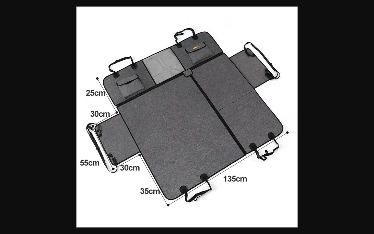 Dog Car Seat Protector with Side Panels - image 2