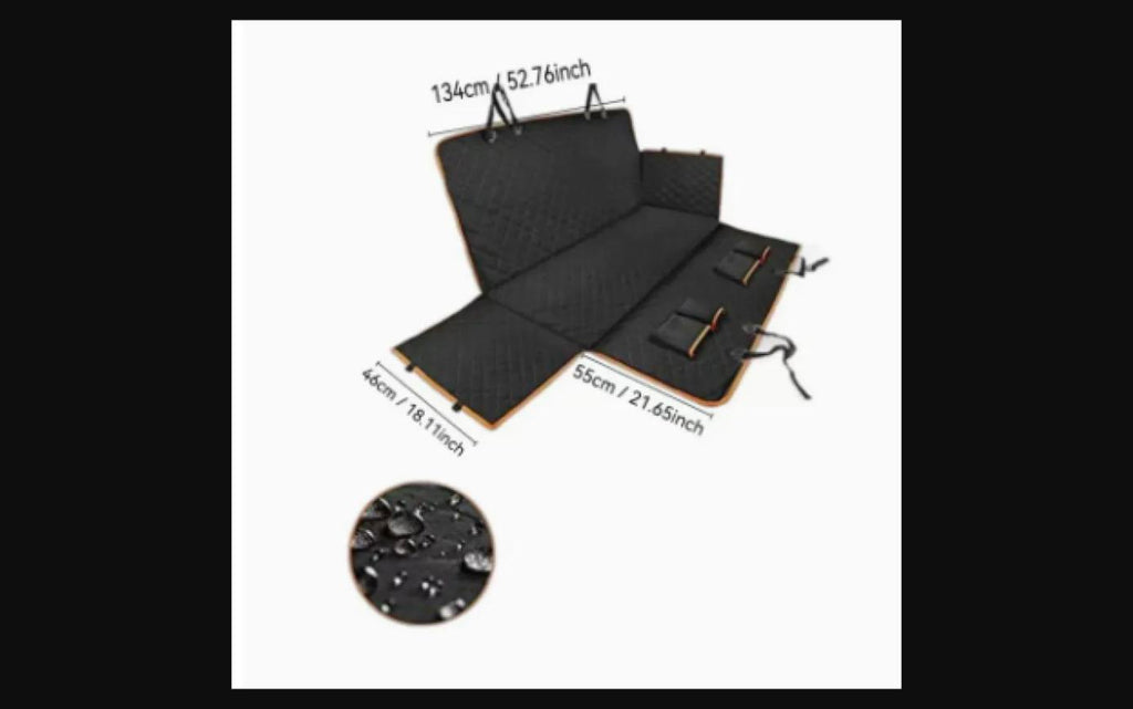 Dog Car Seat Protector with Side Panels - image 4