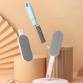 Double-sided reusable pet hair remover brush for car seats, sofas and clothing