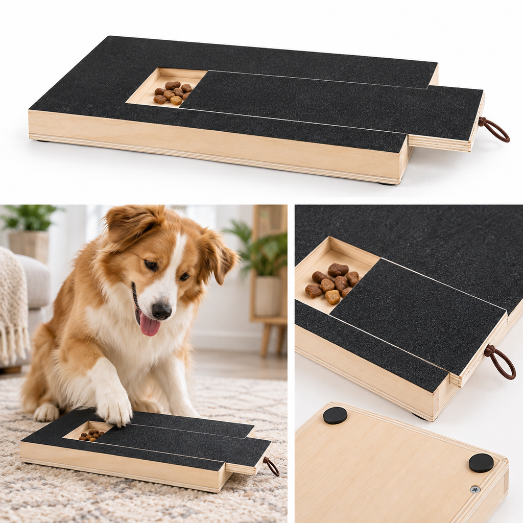 Treat-Reward Dog Nail Scratch Board product views and close-up details